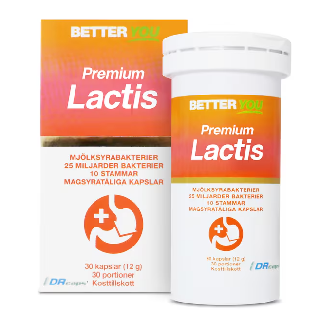 Premium Lactis 30 kapslar - Better You