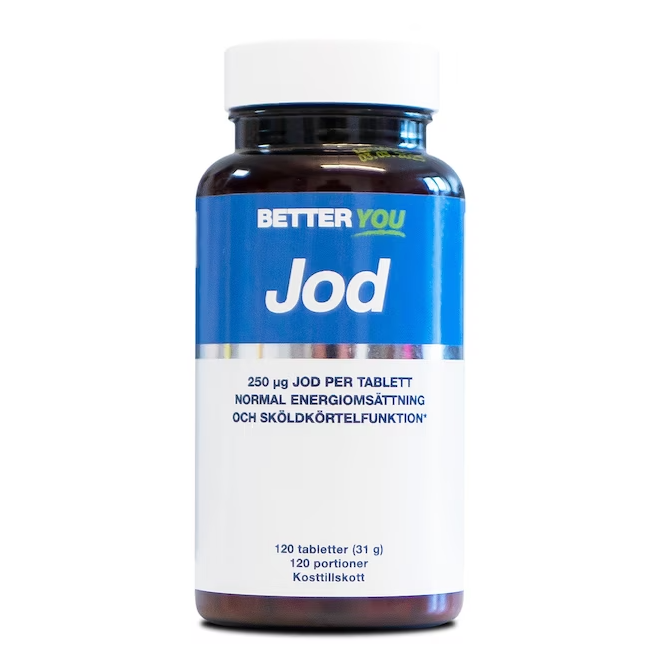 Jod 120 tabletter - Better You