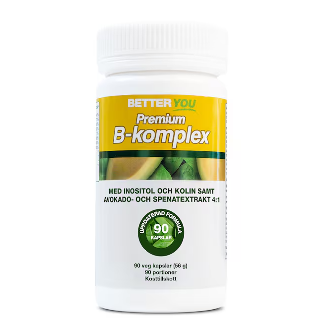 Premium B-komplex 90 kapslar - Better You