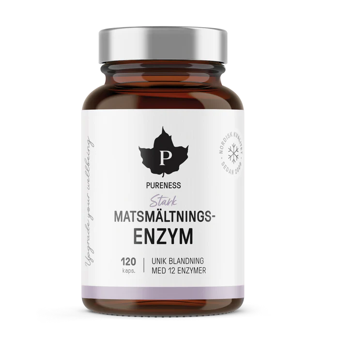 Stark matsmältningsenzym 120 kapslar - Pureness