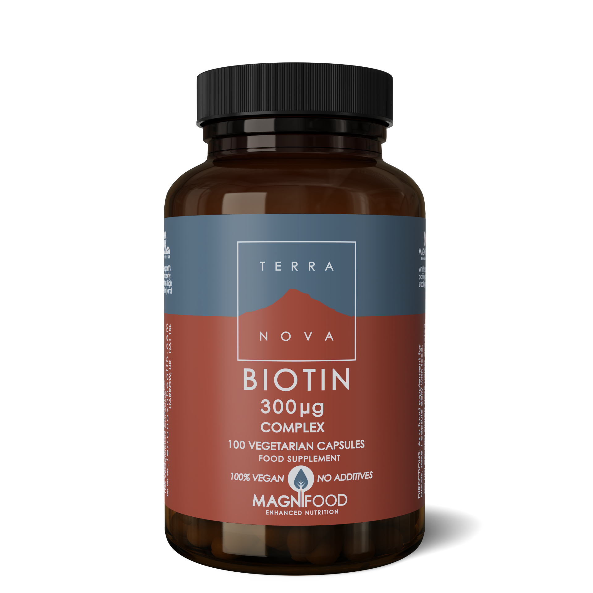 Biotin 300ug Complex 100 kapslar - Terranova