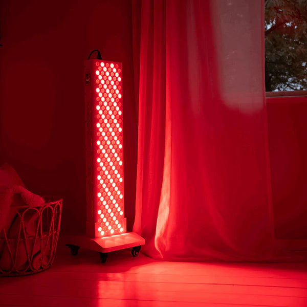 The Red Panda Rödljuspanel – Golvstöd - Nutrilight