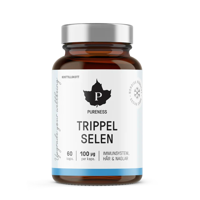 Trippel Selen 60 kapslar - Pureness