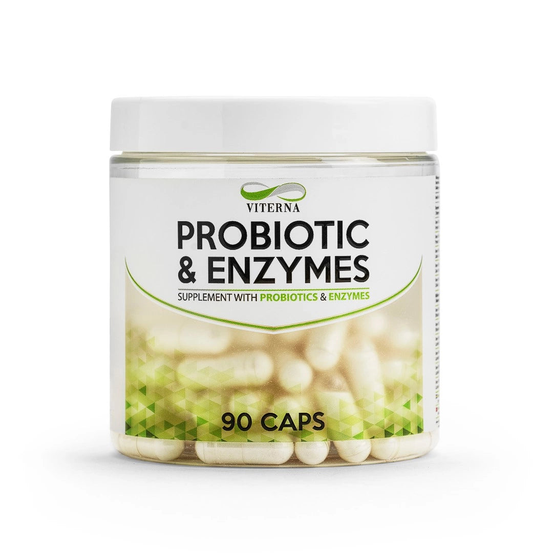 Probiotic & Enzymes 90 kapslar - Viterna