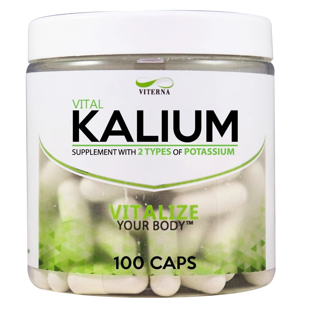 Kalium 100 kapslar - Viterna