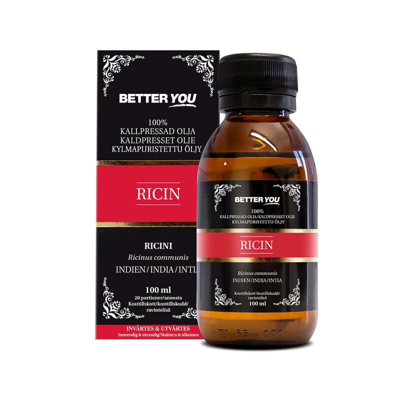 Ricinolja EKO Kallpressad 100ml - Better You