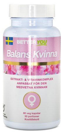 Balans Kvinna 60 Kapslar - Better You