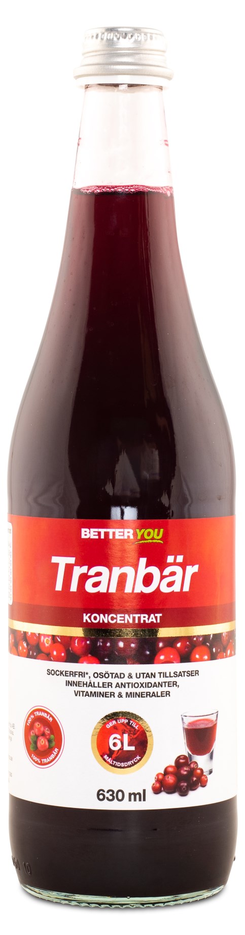 Tranbärskoncentrat 630 ml - Better You