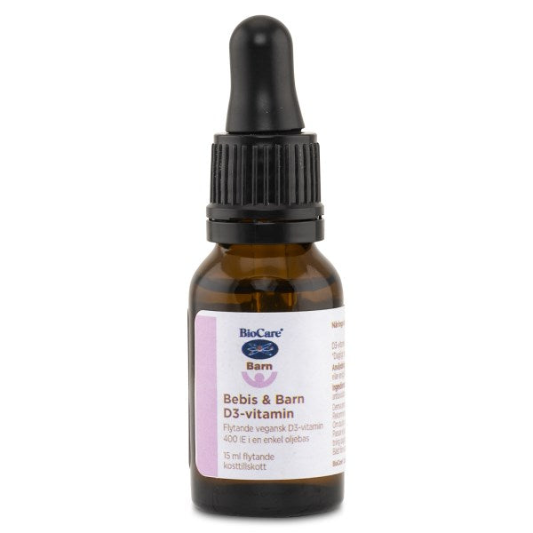 Bebis & Barn D3-vitamin 15ml - BioCare