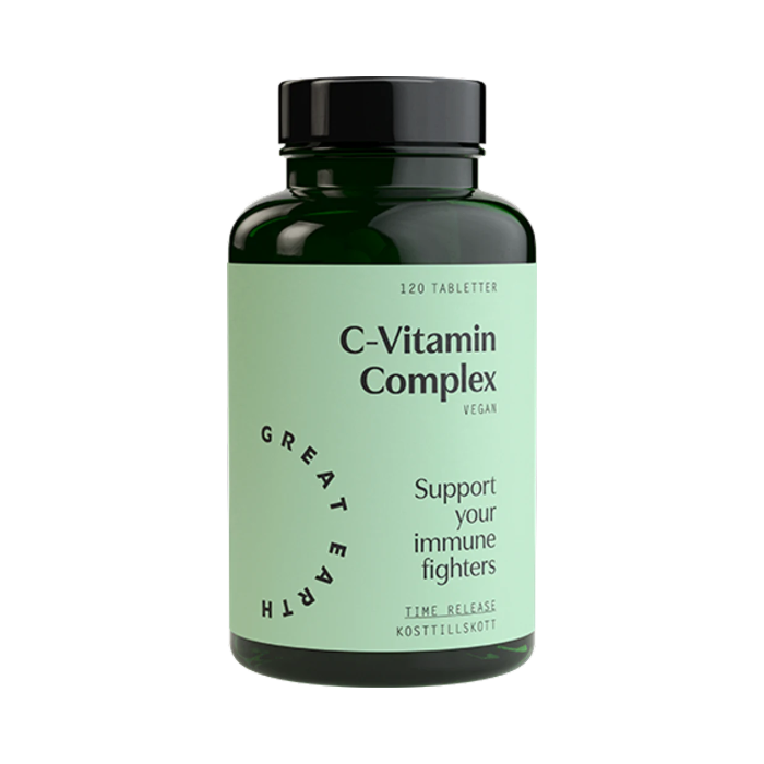 C-Vitamin Complex 120 tabletter - Great Earth