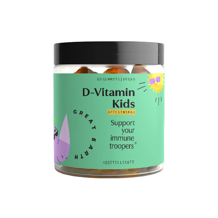 D-Vitamin Kids 60 gummies - Great Earth