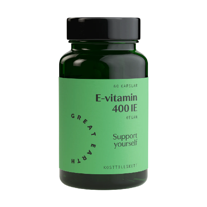 E-Vitamin 60 kapslar - Great Earth