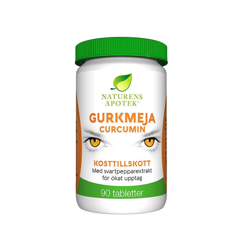 Gurkmeja Curcumin 90 tabletter - Naturens Apotek