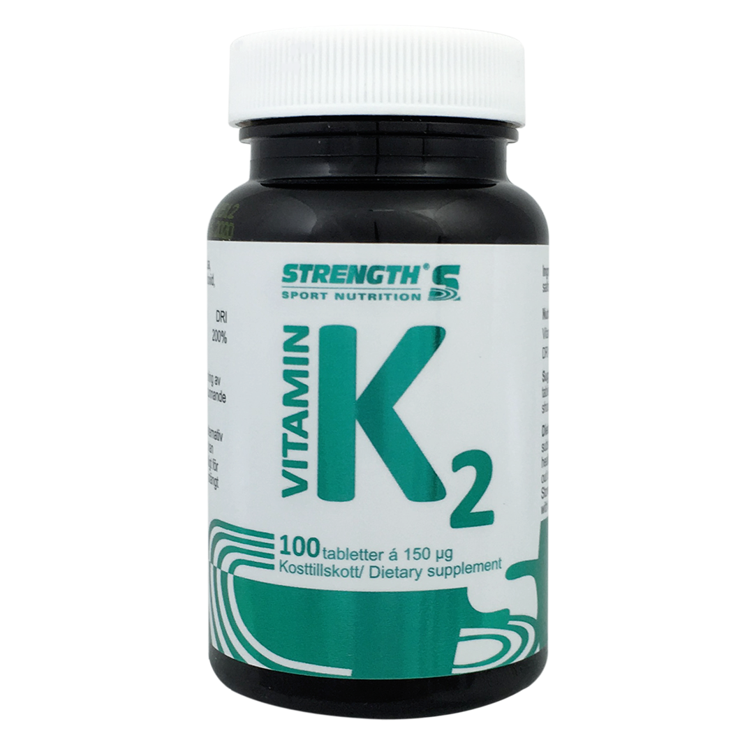 Strength Vitamin K2 100 Kapslar - Strength Sport Nutrition