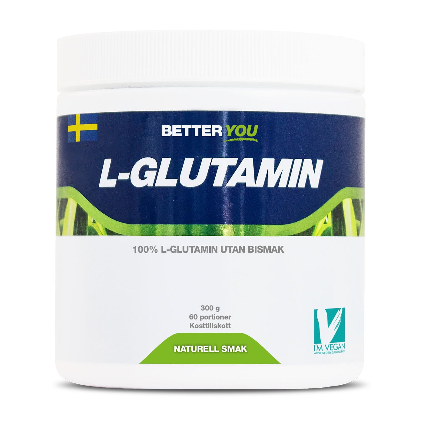 Naturligt L-Glutamin 300 g - Better You