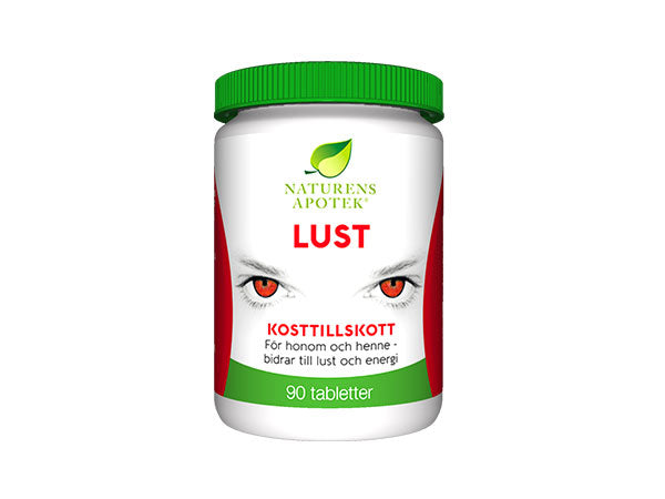 Lust L-Arginin 90 tabletter - Naturens Apotek