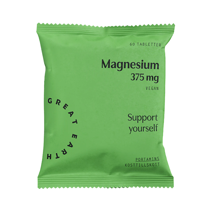 Magnesium refill 60 tabletter - Great Earth