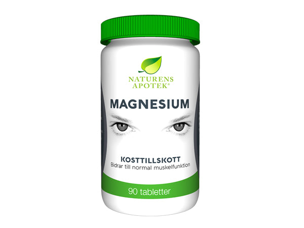 Magnesium 90 tabletter - Naturens Apotek