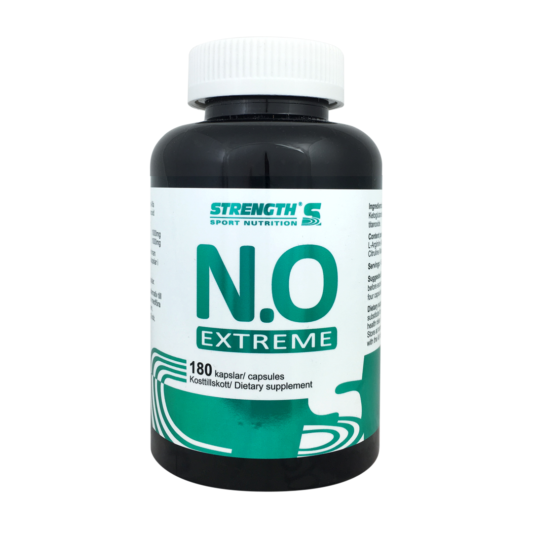 NO Extreme 180kaps á 500mg - Strength Sport Nutrition