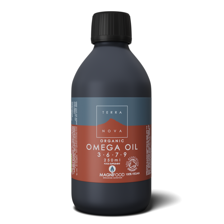 100 % Organic Omega 3-6-7-9 Oil, 250 ml - Terranova