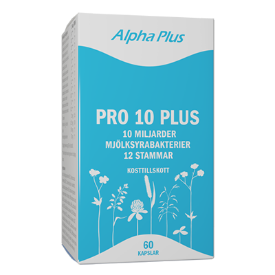 Pro 10 Plus 60 kapslar - Alpha Plus