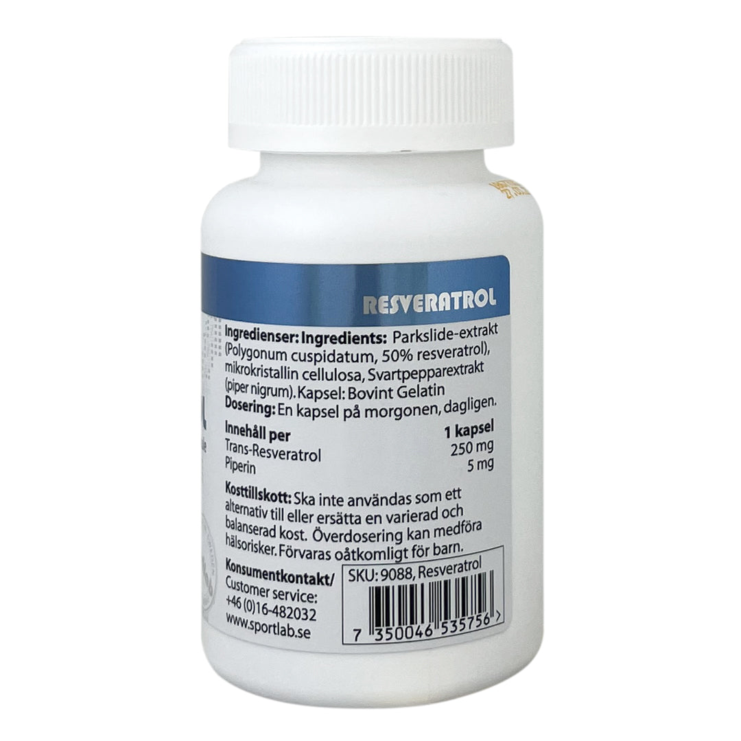 Resveratrol 60 kapslar - Sportlab