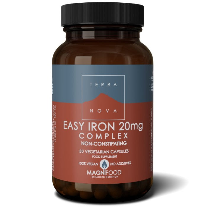 Easy Iron 20 mg Complex 50 kapslar - Terranova