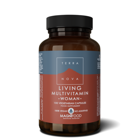 Living Multivitamin WOMAN 100 kapslar - Terranova