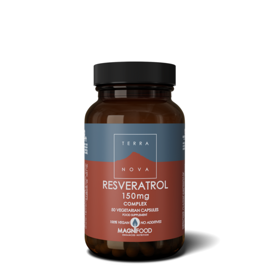 Resveratrol 150mg Complex 50 kapslar - Terranova