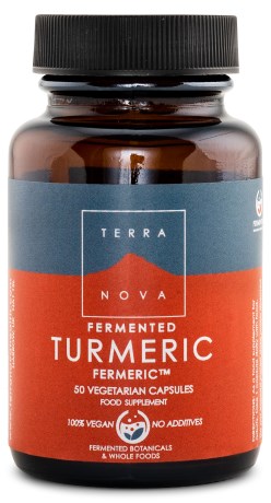 Fermented Turmeric Fermeric 350mg, 50 caps - Terranova