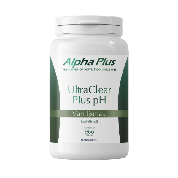 UltraClear Plus pH Vaniljsmak 966 g - Alpha Plus