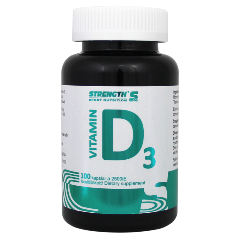 Strength Vitamin D3 - Strength Sport Nutrition