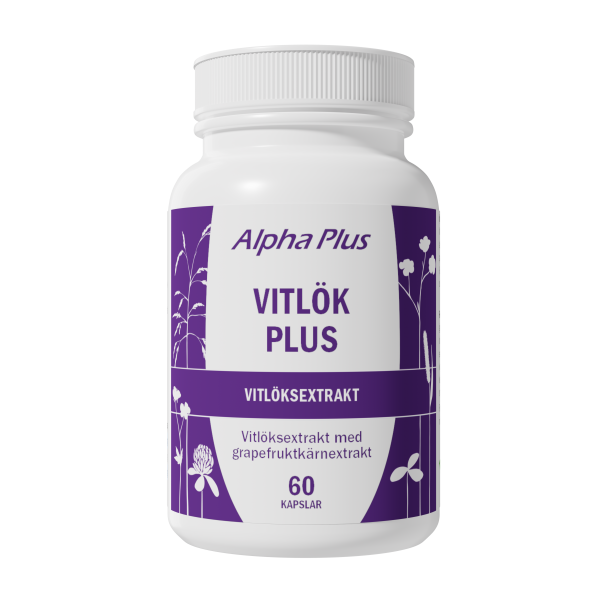 Vitlök Plus 60 kapslar - Alpha Plus